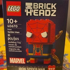 LEGO Brickheadz Marvel Iron Spider-man 40670 NEW SEALED 91 pcs